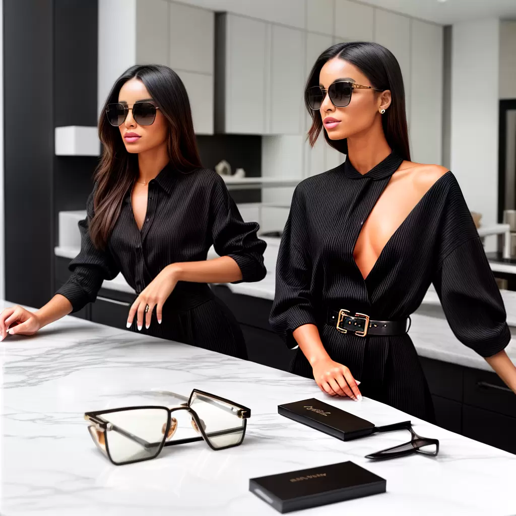 Fotos oculos escuros designer boutique