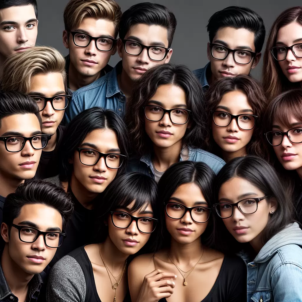Fotos oculos unissex diversidade estilos Fotos oculos unissex diversidade estilos