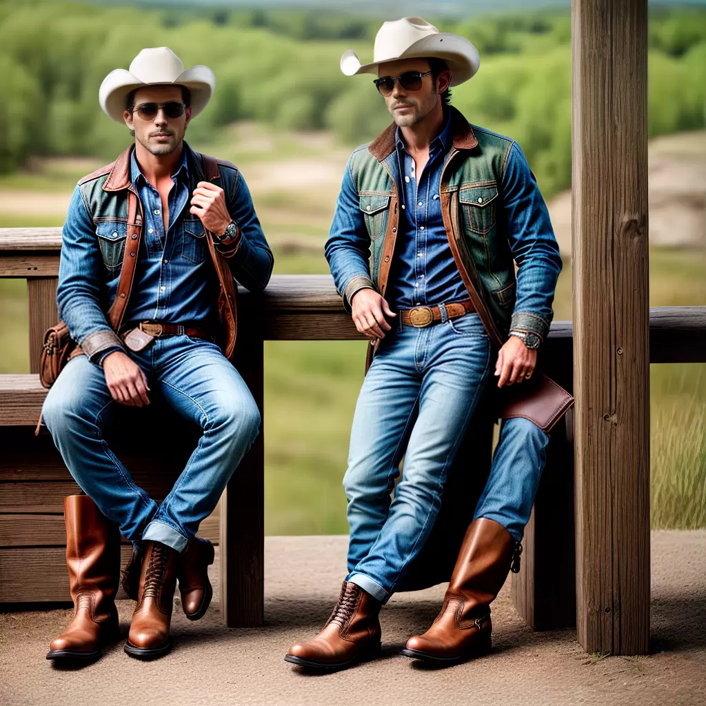 Fotos bota cowboy marrom oculos aviador Fotos bota cowboy marrom oculos aviador