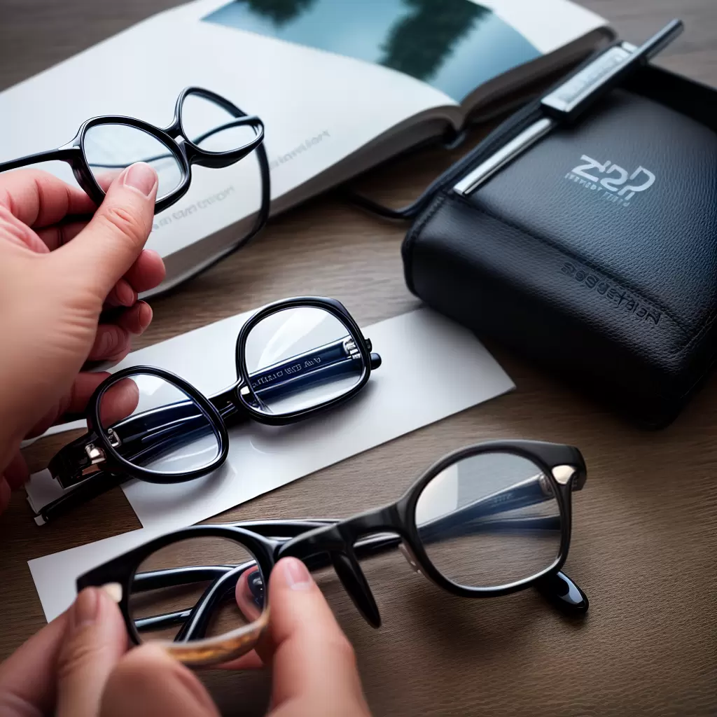 Fotos oculos multifocal correcao visao leitura