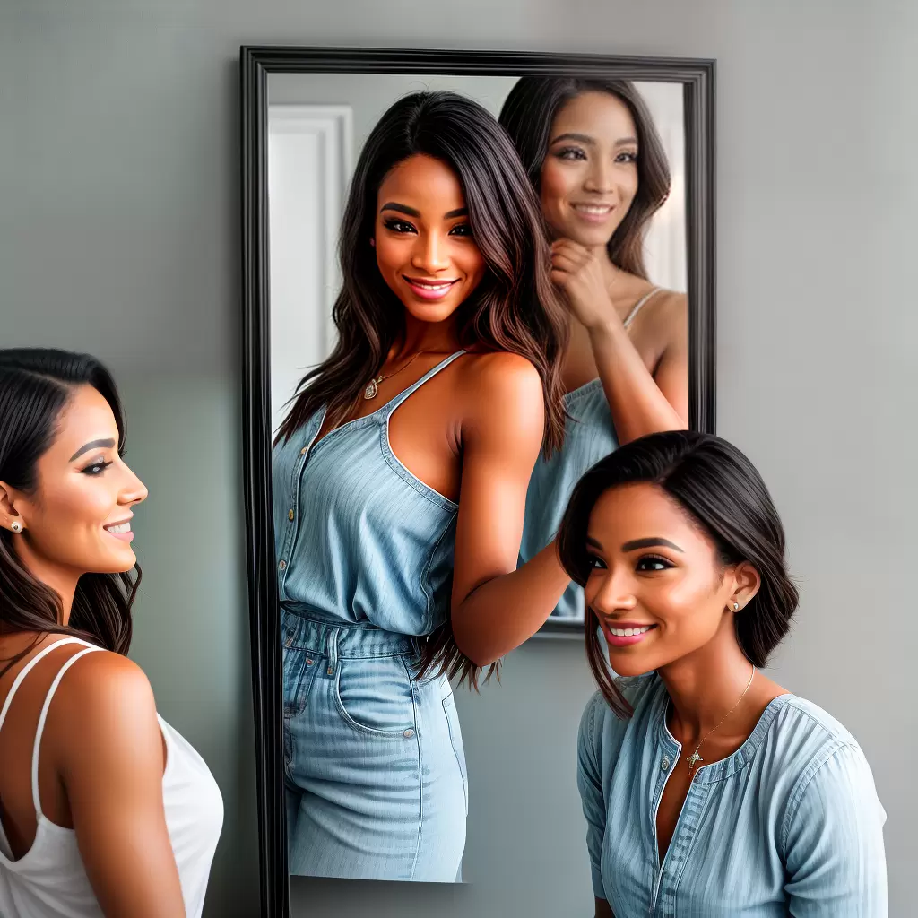 Fotos mulher maquiagem reflexo confianca Fotos mulher maquiagem reflexo confianca