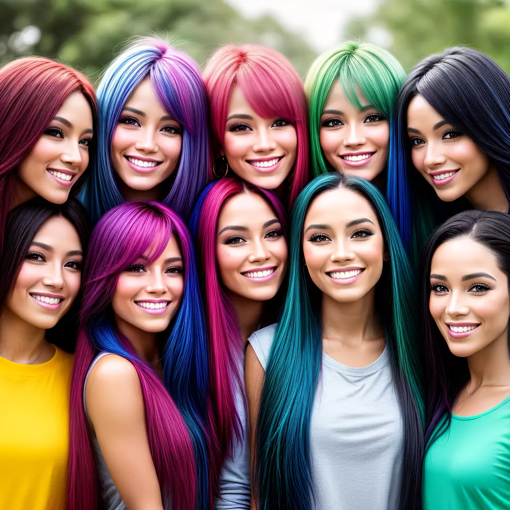 Fotos crianca sorrindo cabelo colorido brincando Fotos crianca sorrindo cabelo colorido brincando