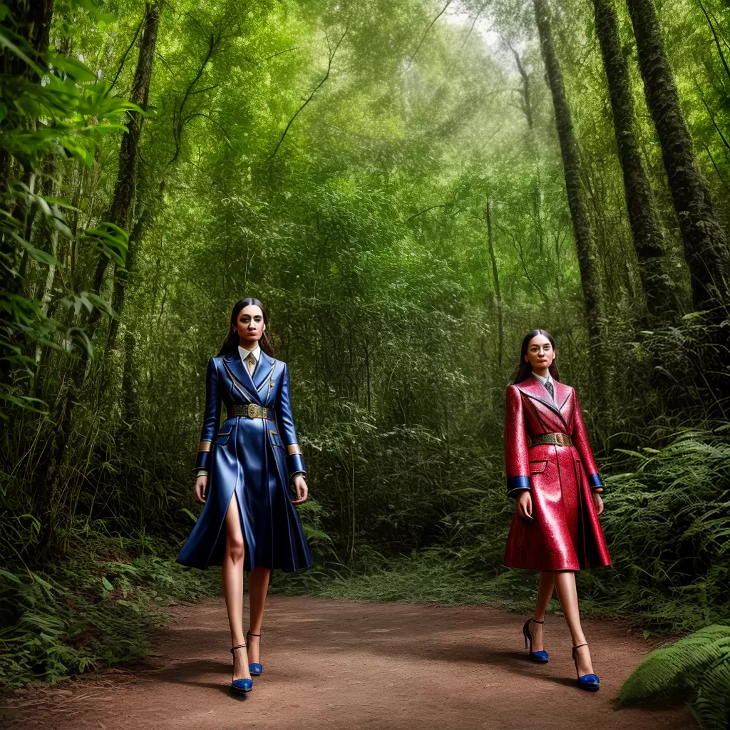 Fotos moda gucci sustentavel floresta