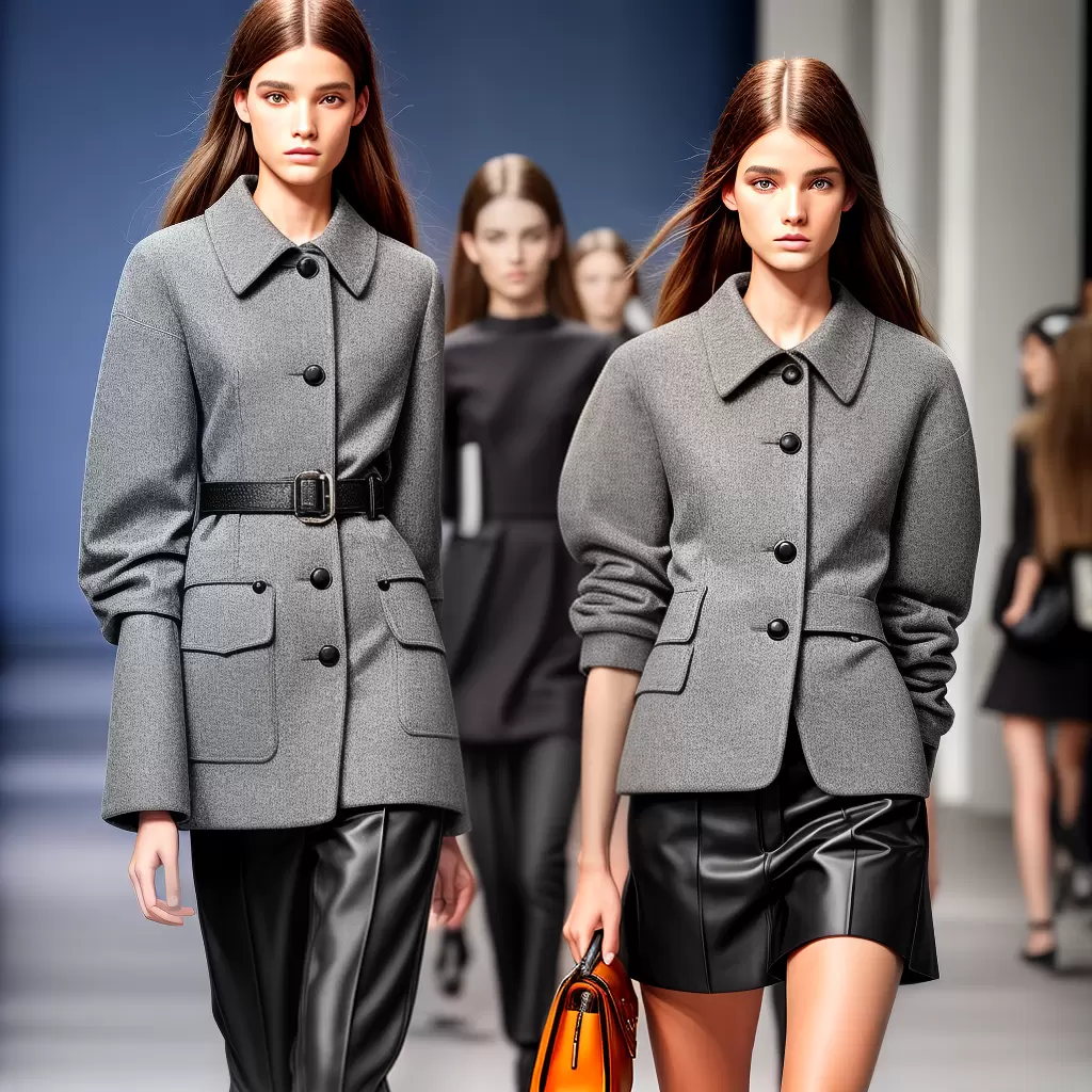 Fotos prada jaqueta vestido tenis bolsa