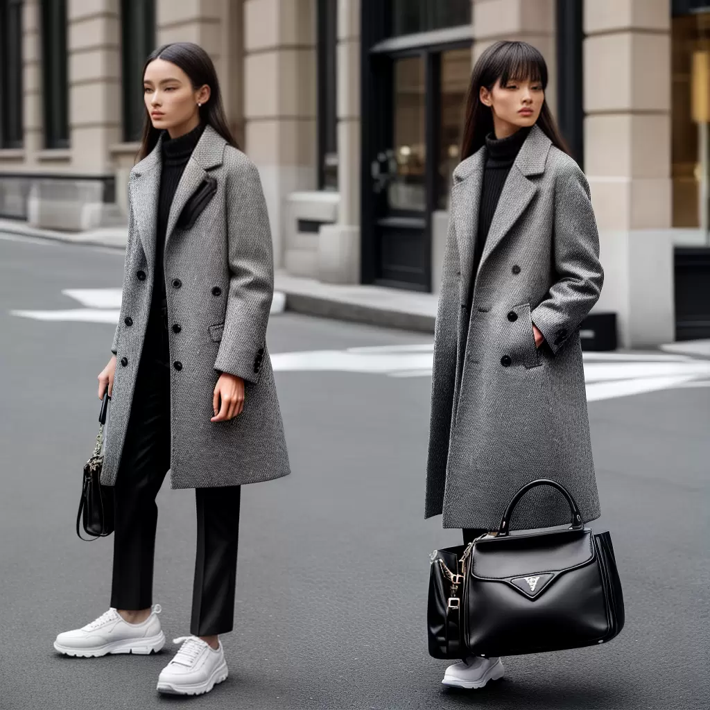 Fotos foto prada preto branco elegancia moderna Fotos foto prada preto branco elegancia moderna