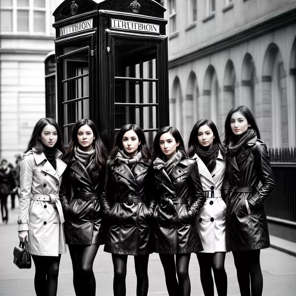 Fotos jovens burberry londres telefone