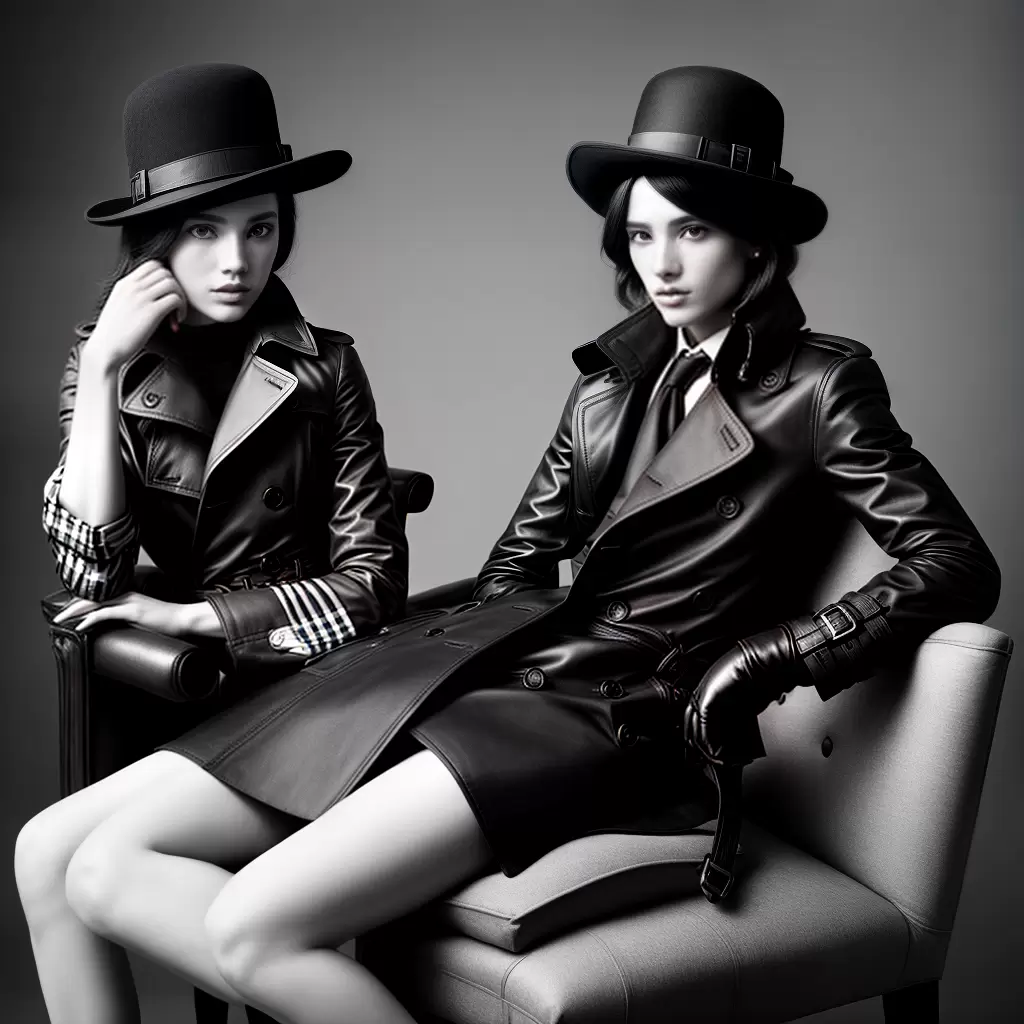 Fotos trench coat burberry luvas chapeu