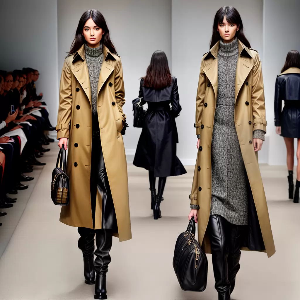 Fotos trench coat burberry gola bota