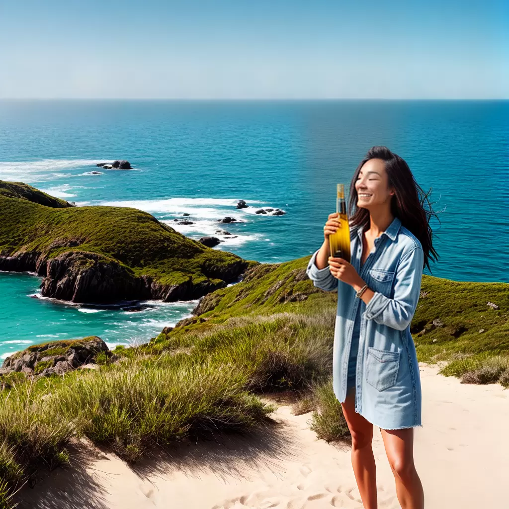 Fotos perfume mulher paisagem sorriso vento