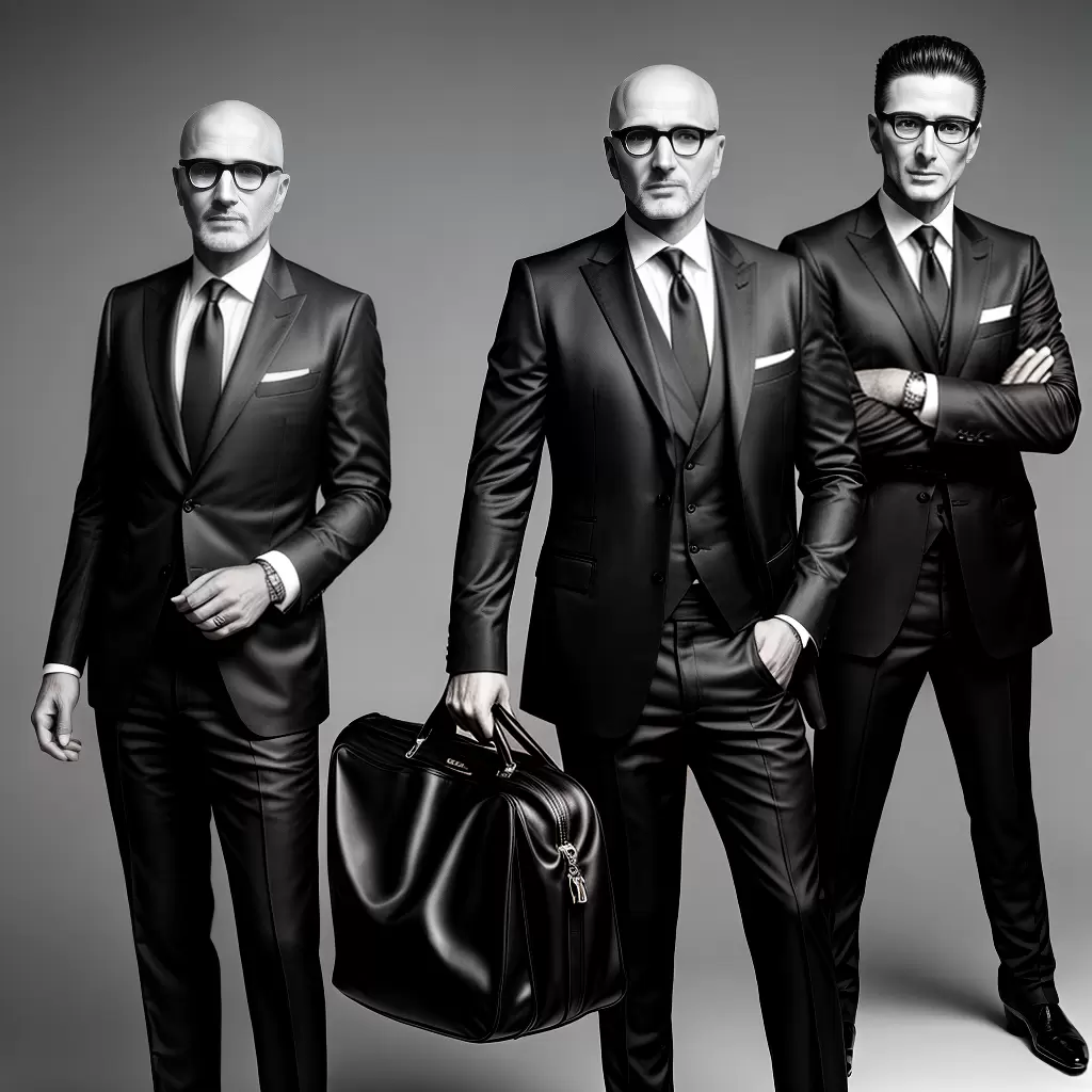 Fotos dolce gabbana preto branco empresarios Fotos dolce gabbana preto branco empresarios