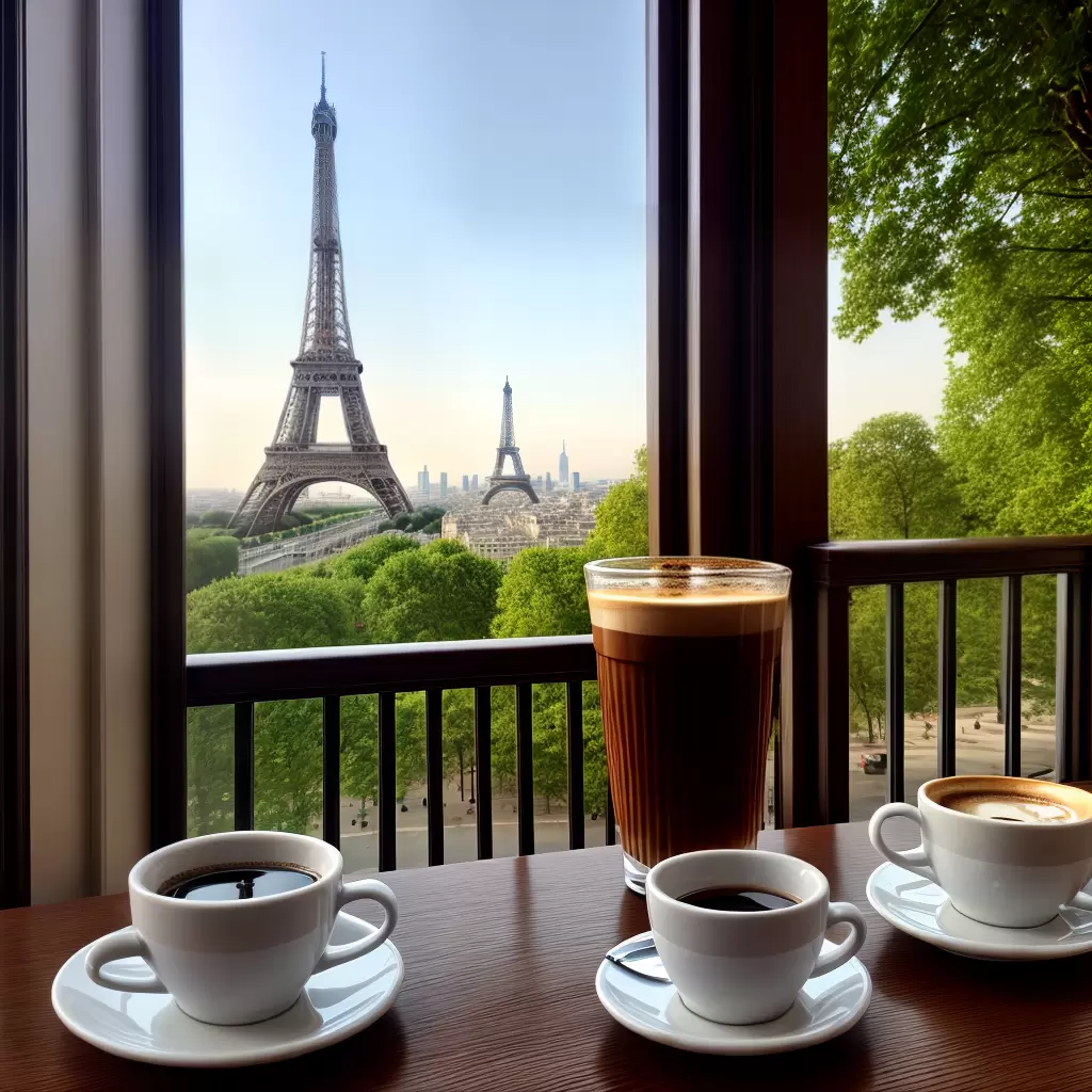 Fotos cafe torre eiffel paris Fotos cafe torre eiffel paris