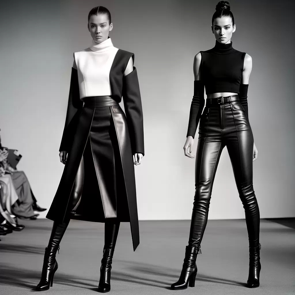Fotos modelo passarela balenciaga silhueta