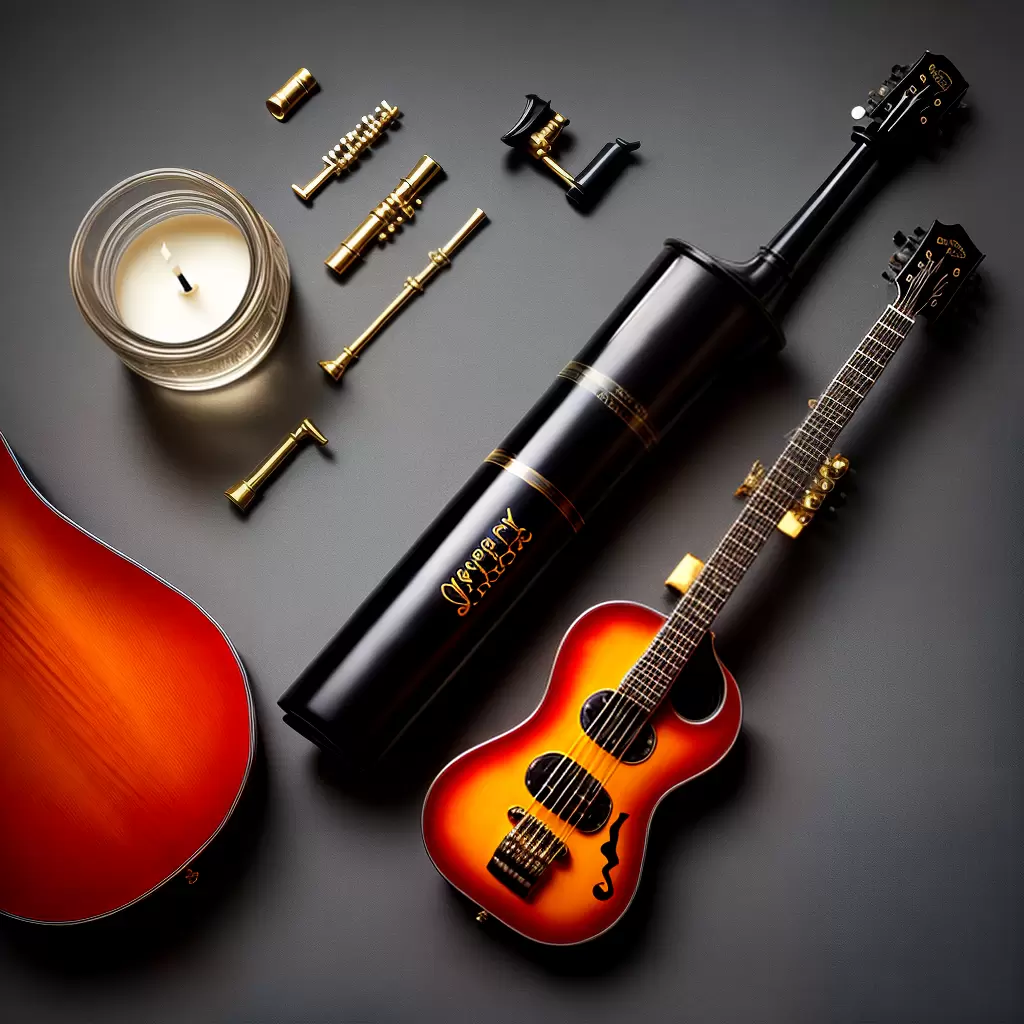 Fotos perfume guitarra vela saxofone difusor piano