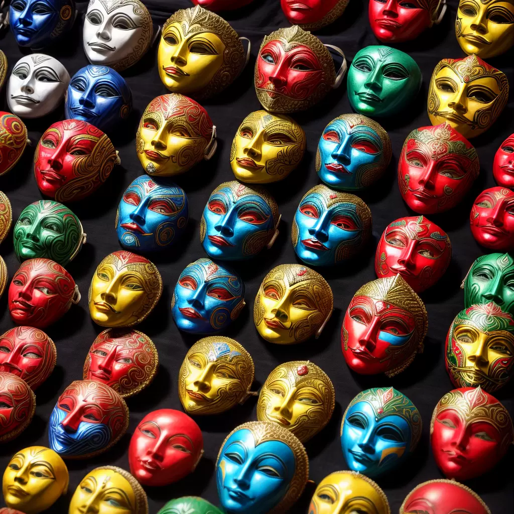 Fotos mascaras tradicionais festivais mundo