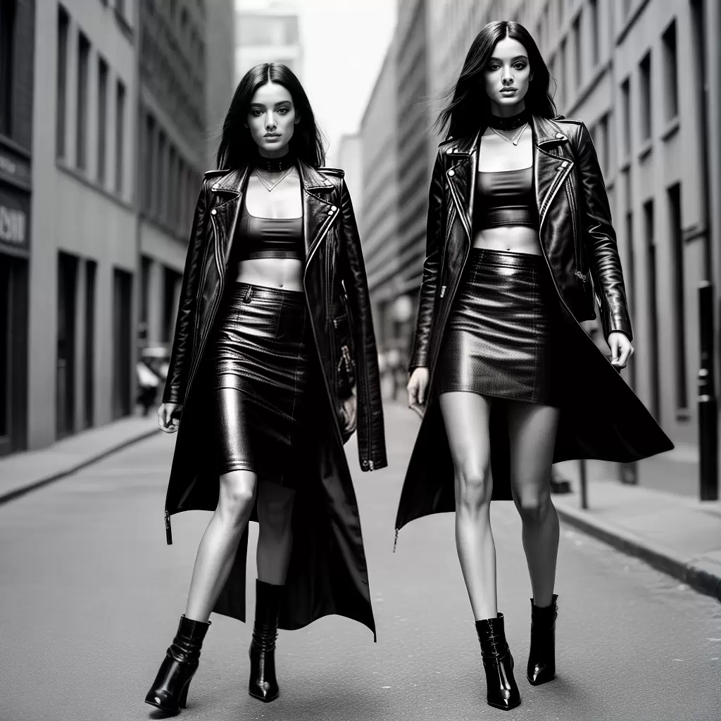 Fotos modelo jaqueta couro givenchy urbano