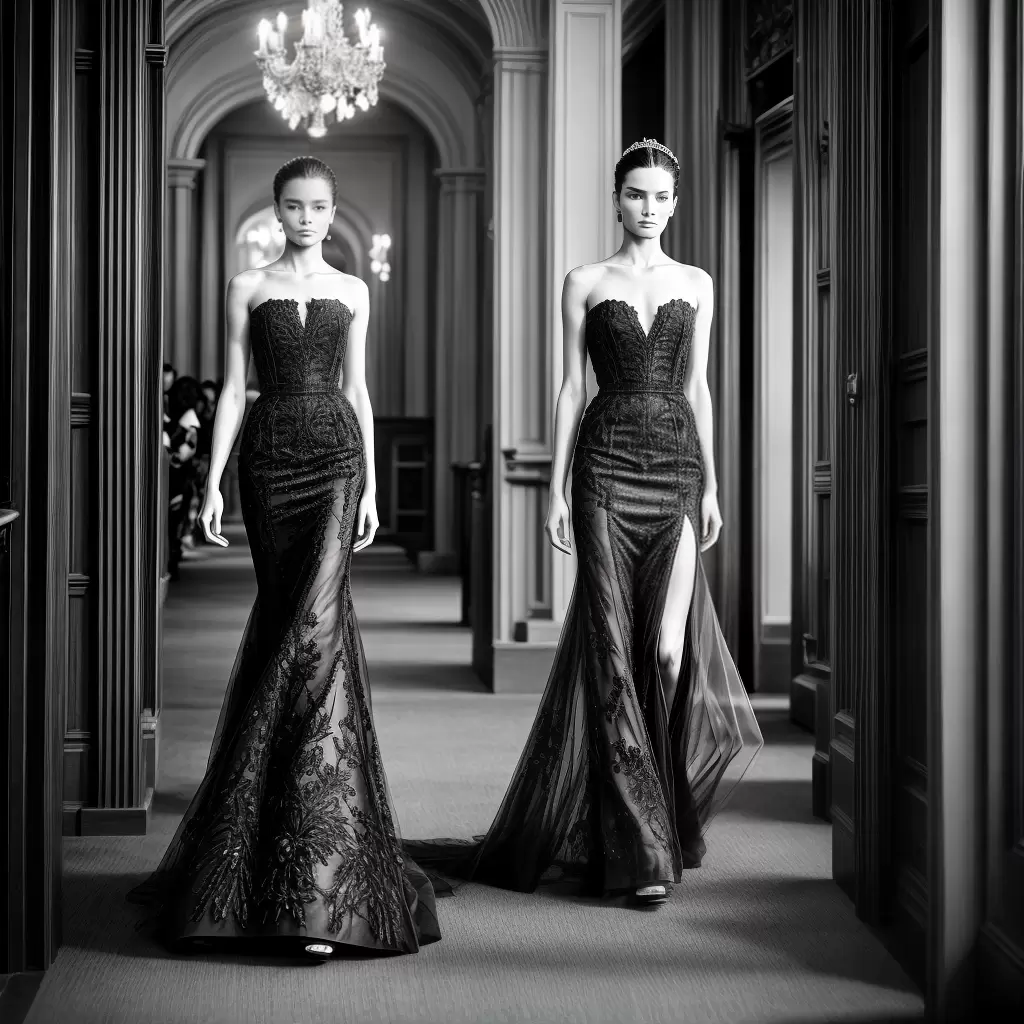 Givenchy Modelo O Impacto de Hubert de Givenchy na Moda de Alta Costura
