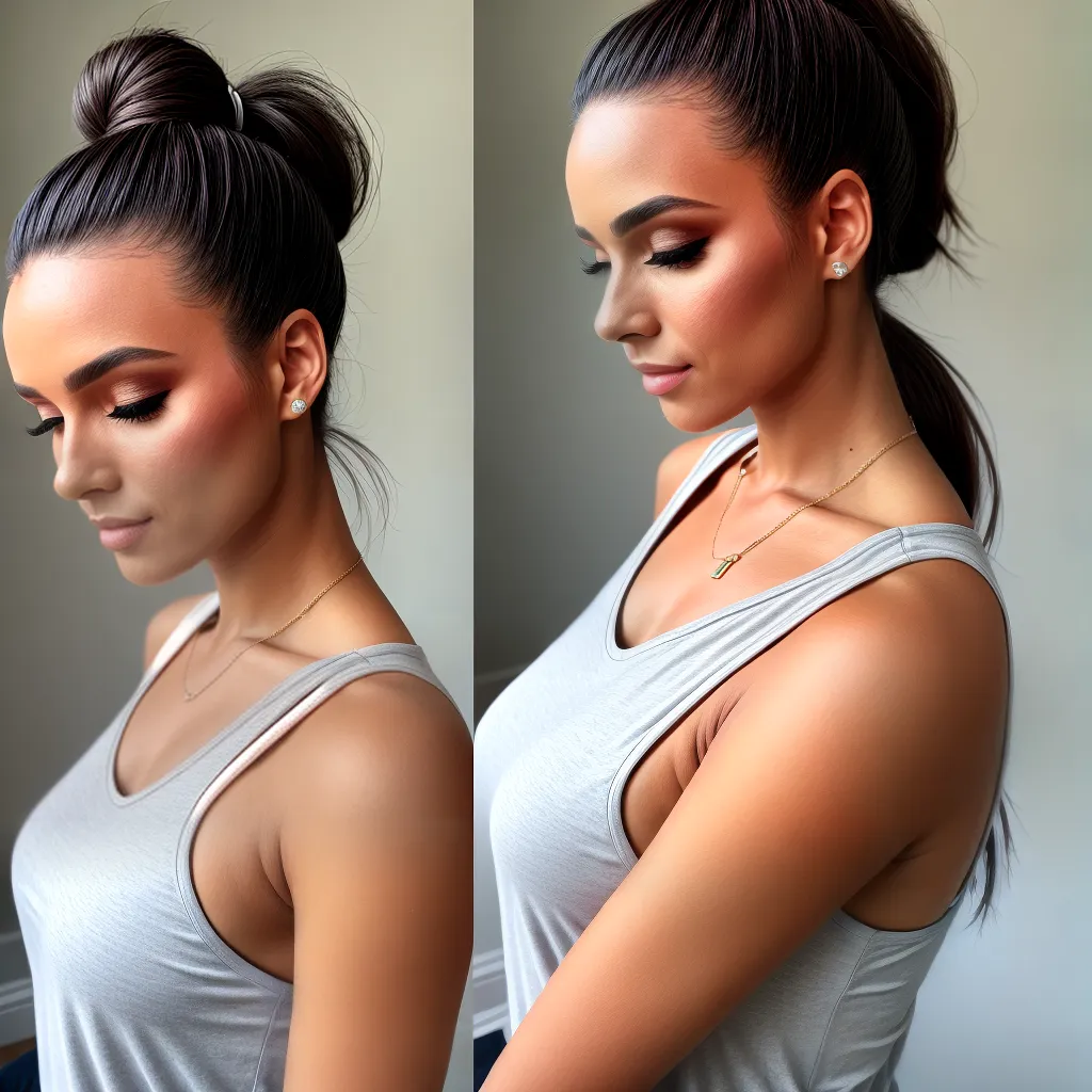 maquiagem pescoco decolte mulher