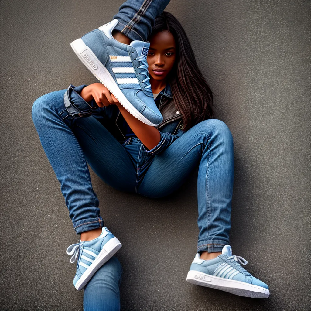 tenis adidas jeans roupa