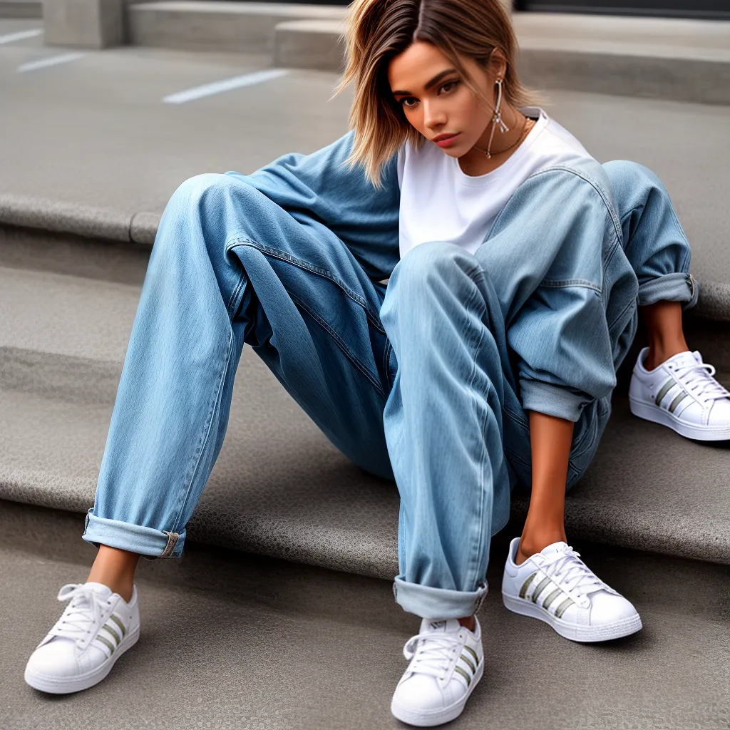 look rua tenis adidas branco