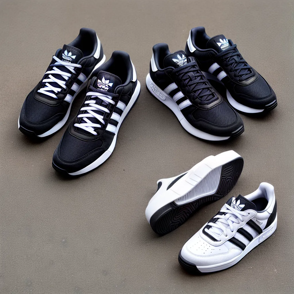 tenis adidas listras concreto