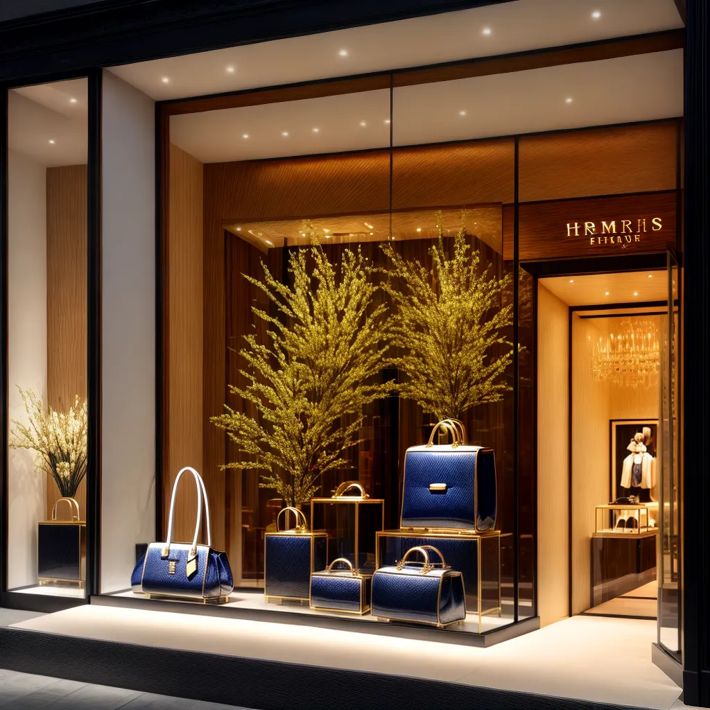 vitrine hermes bolsas iconicas