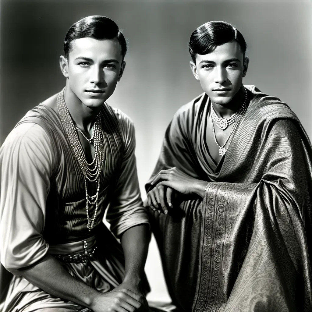 rudolph valentino sheik preto branco rudolph valentino sheik preto branco