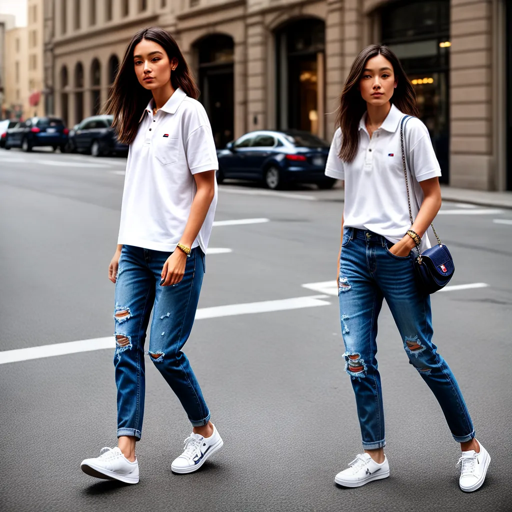 look tommy hilfiger jeans sneakers