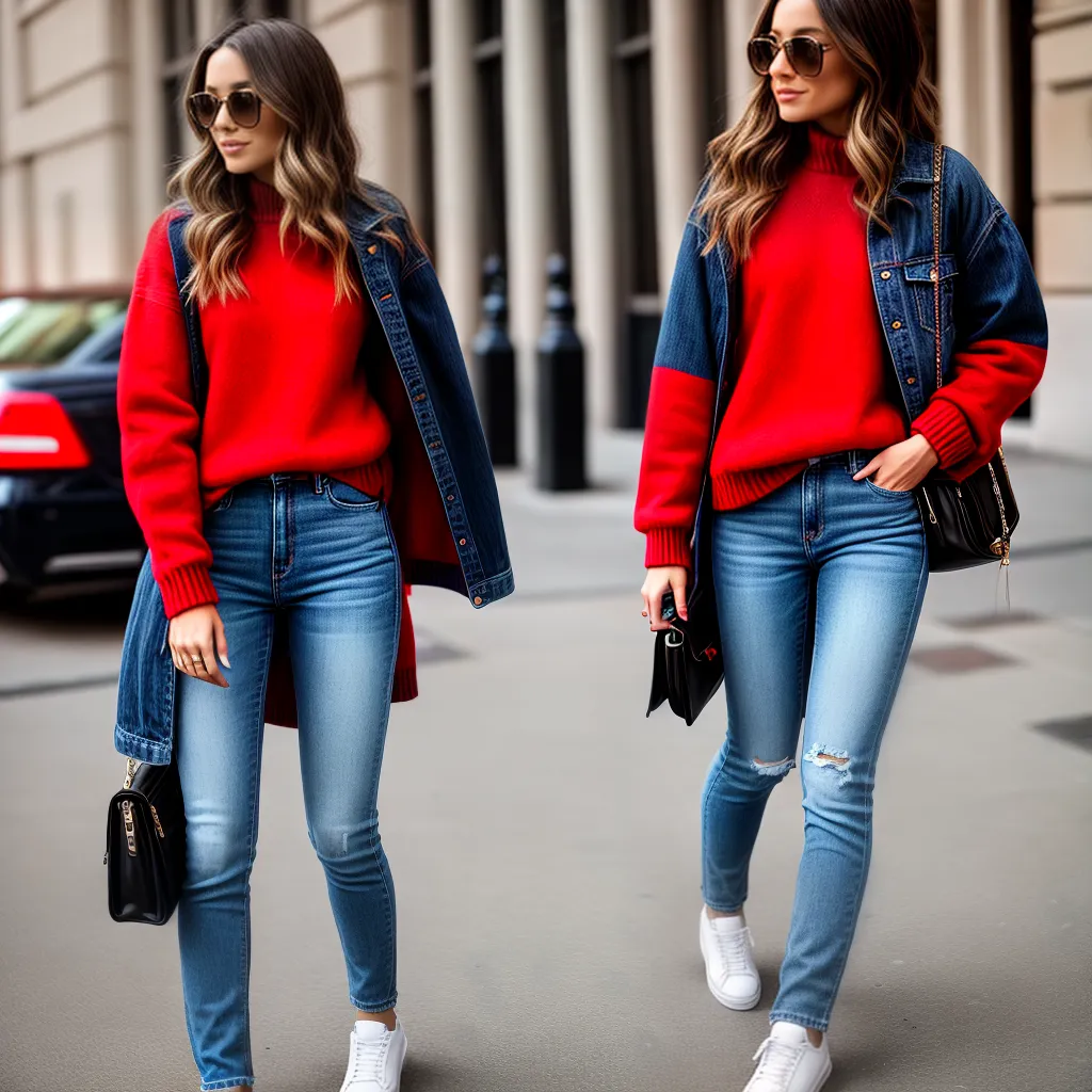 sueter tommy hilfiger vermelho jeans branco