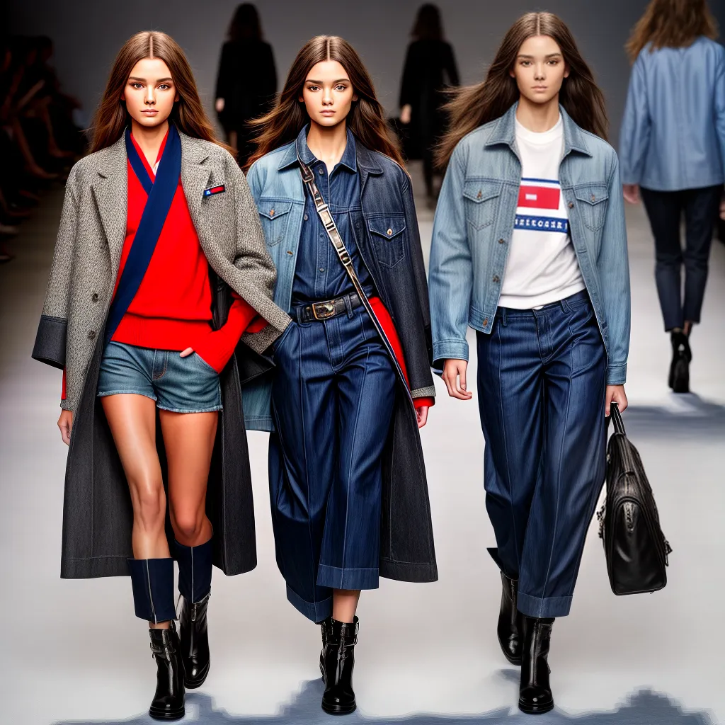desfile tommy hilfiger moda eua