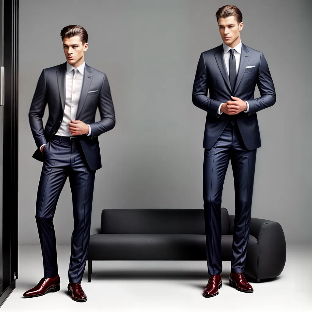 terno hugo boss alinhado showroom
