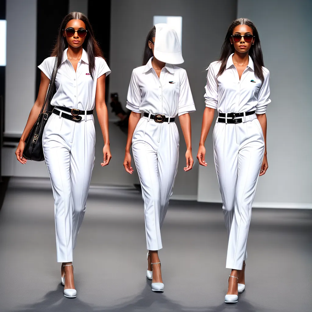 modelo lacoste jumpsuit passarela 2023 modelo lacoste jumpsuit passarela 2023