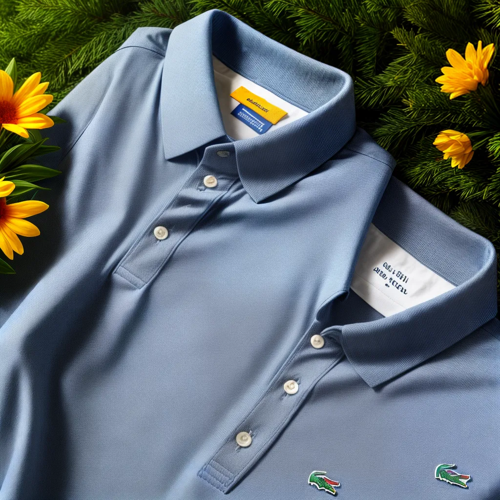 polo verde reciclado lacoste eco