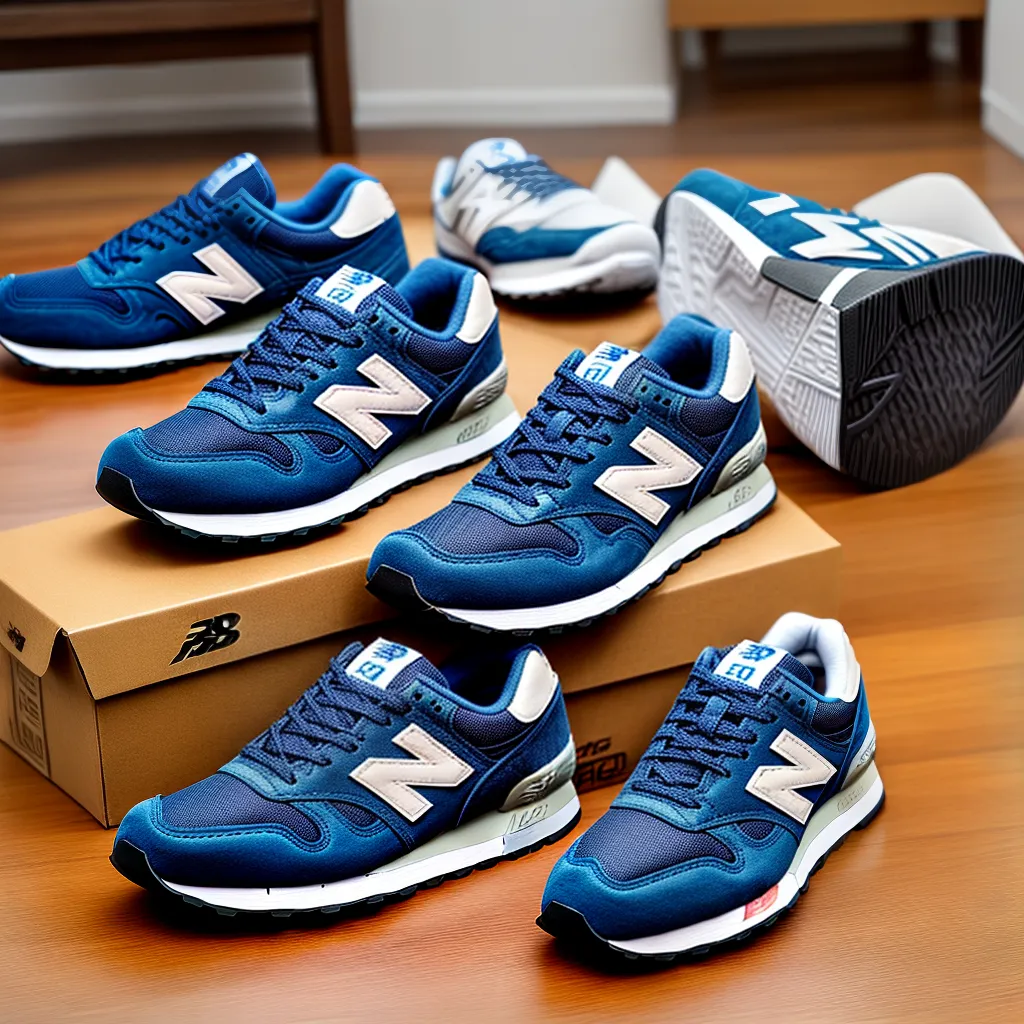 new balance provando sapatos perfeitos