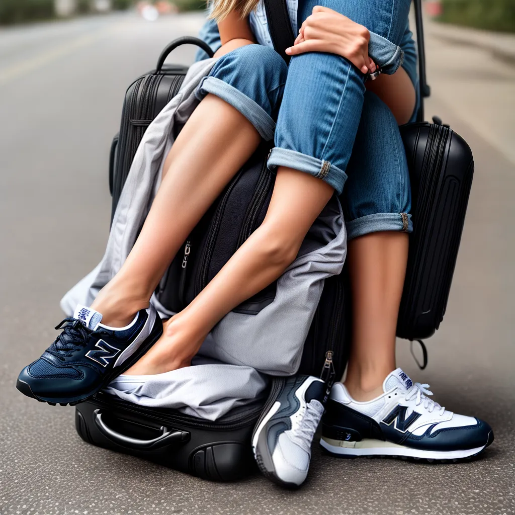 tenis new balance viagem