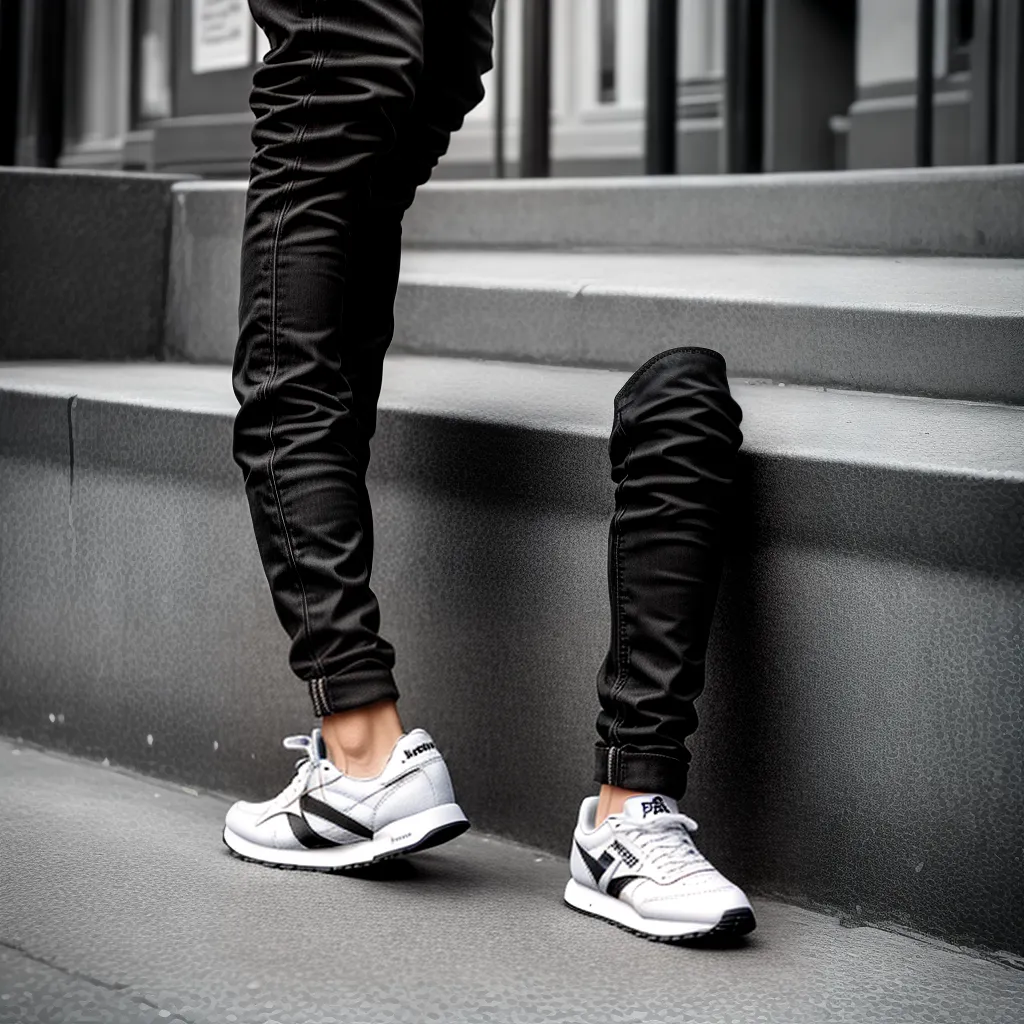 celebridade reebok preto branco