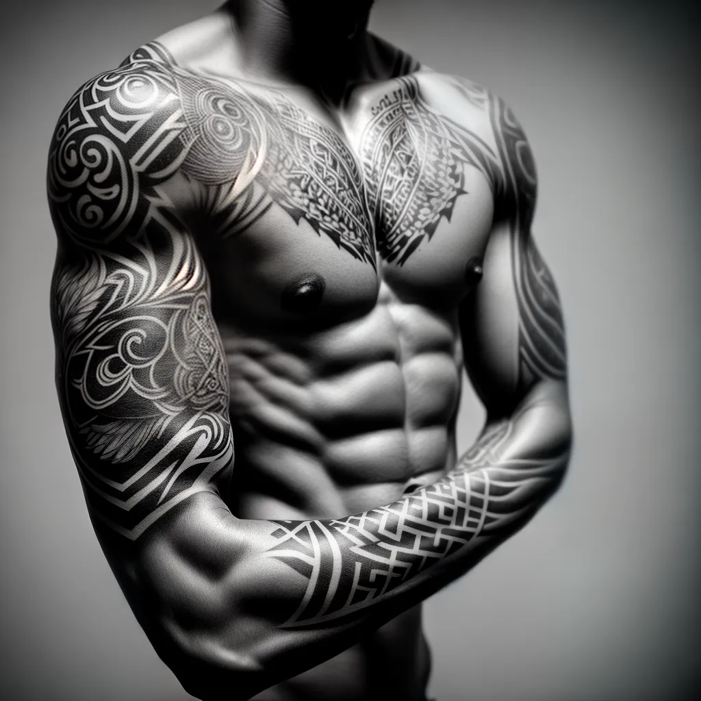tatuagem mitologia grega braco