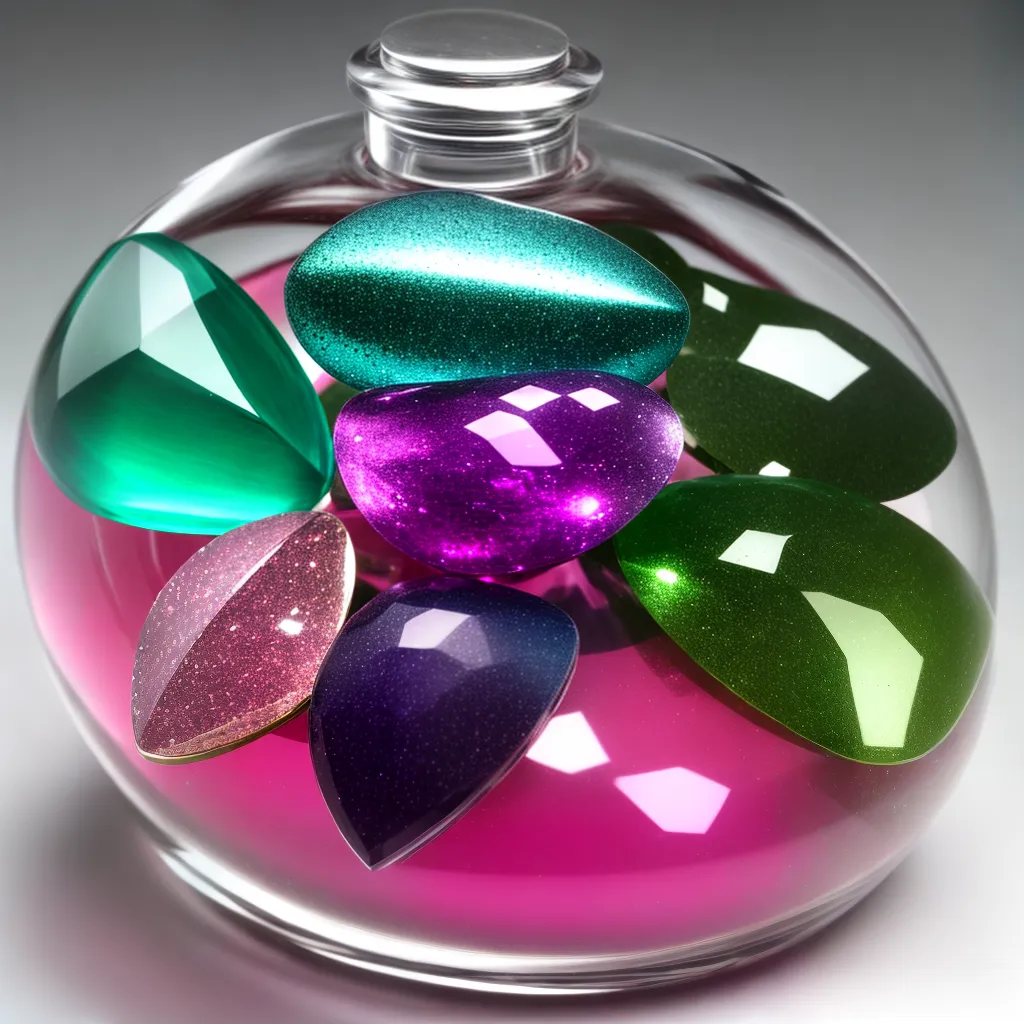 perfume luxo pedras preciosas essencias