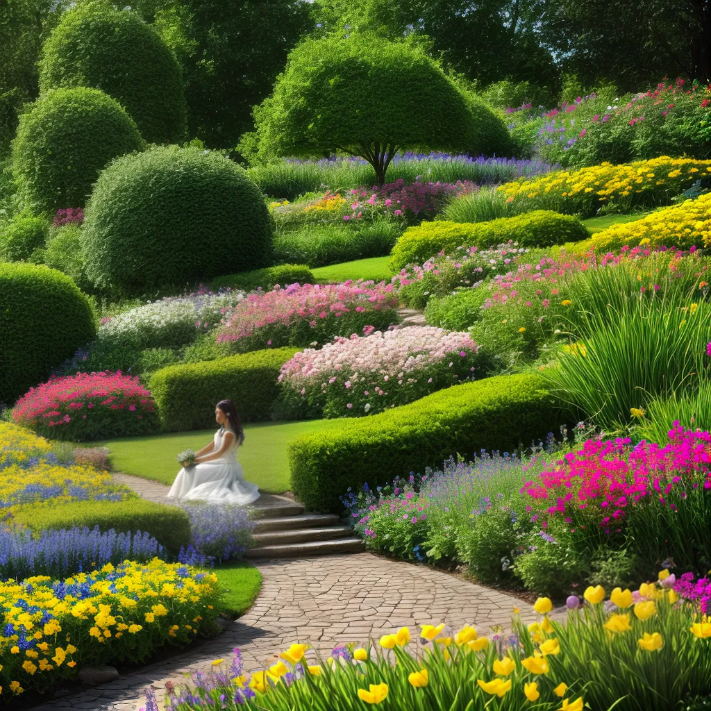 jardim flores fragrancia paz