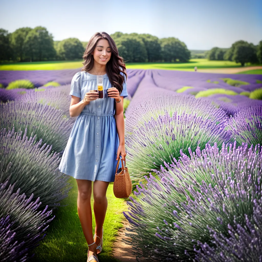 lavanda campo paz perfume