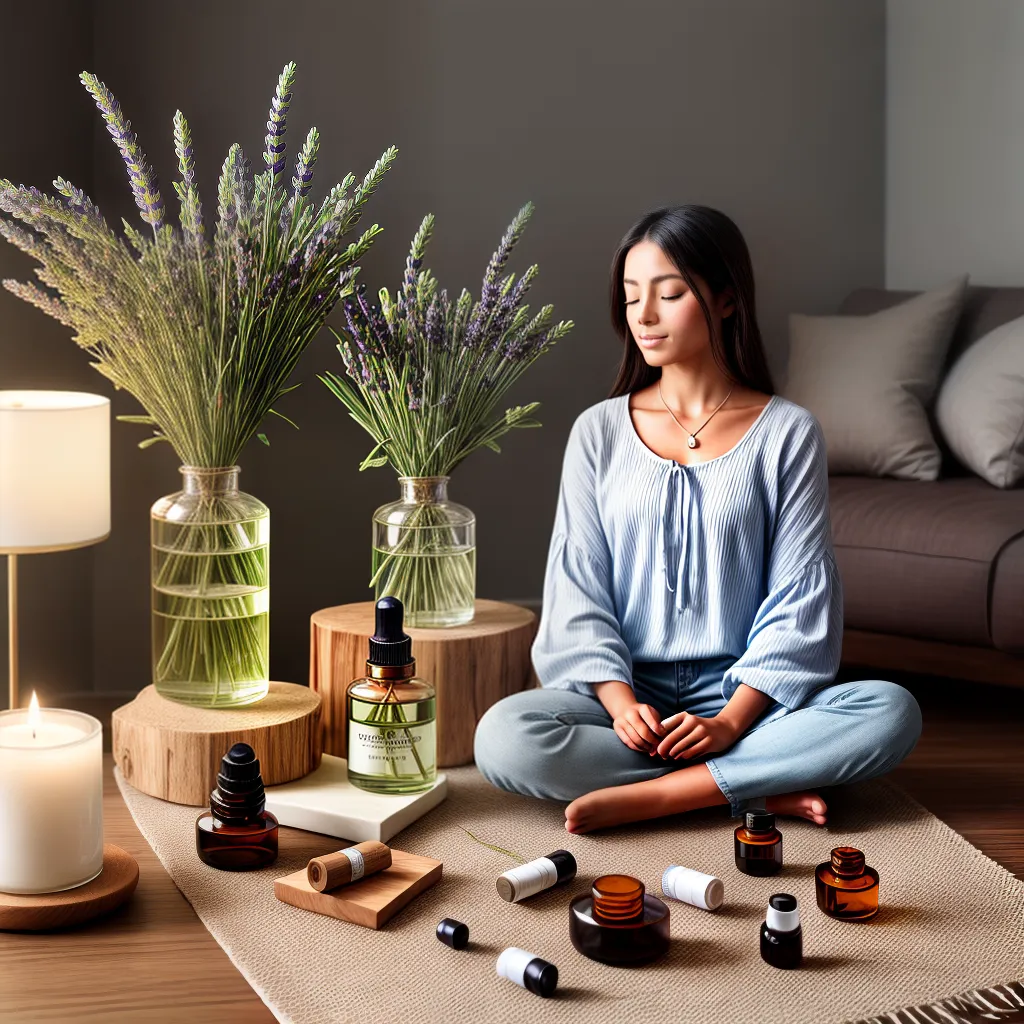 meditacao oleos essenciais ambiente