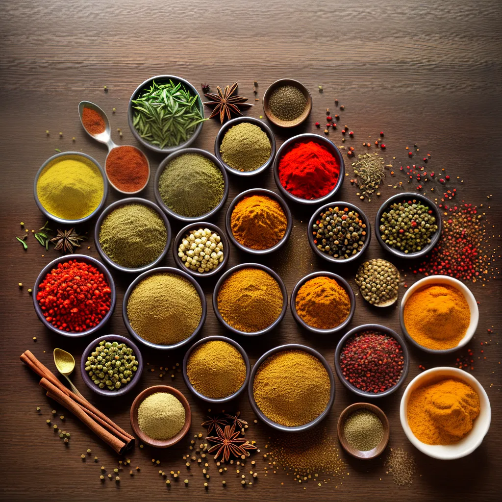 temperos ervas culturas aromas fusao