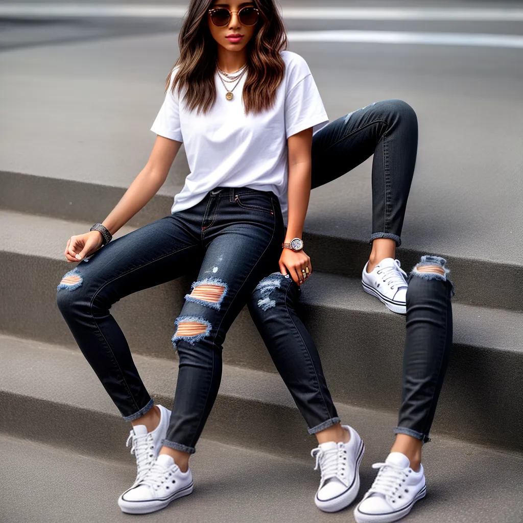 look casual vans preto e branco