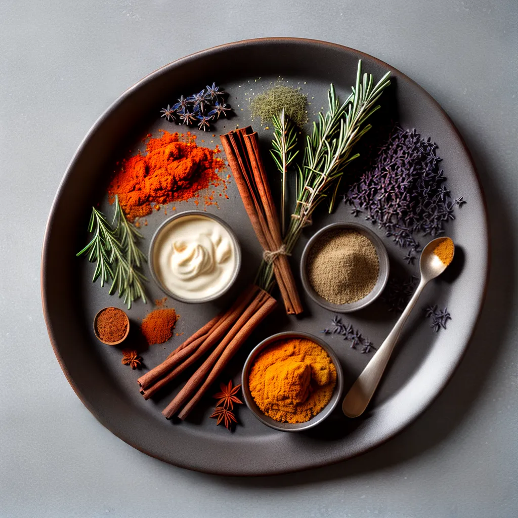 bandeja ervas especiarias aromas