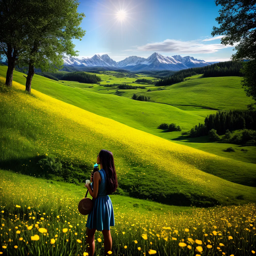 perfume natureza campo montanhas