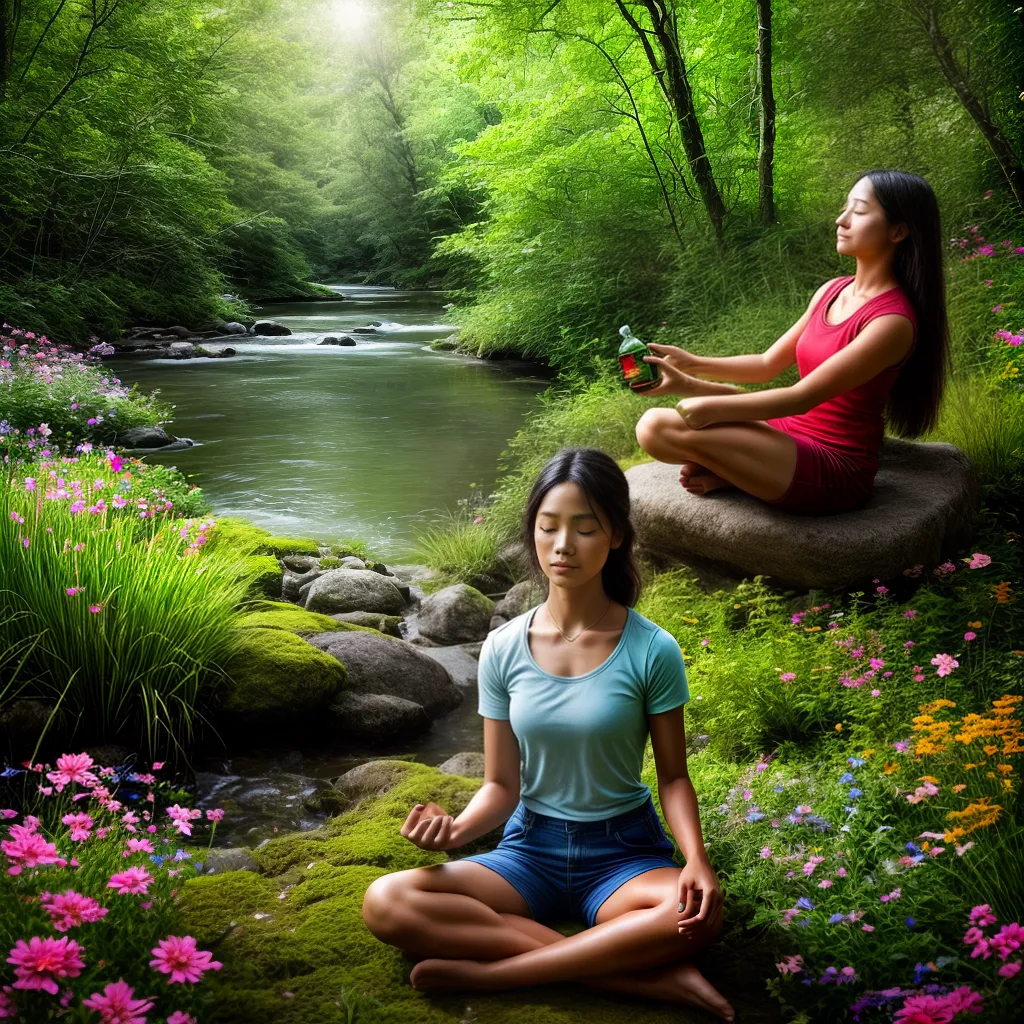 meditacao floresta oleo essencial