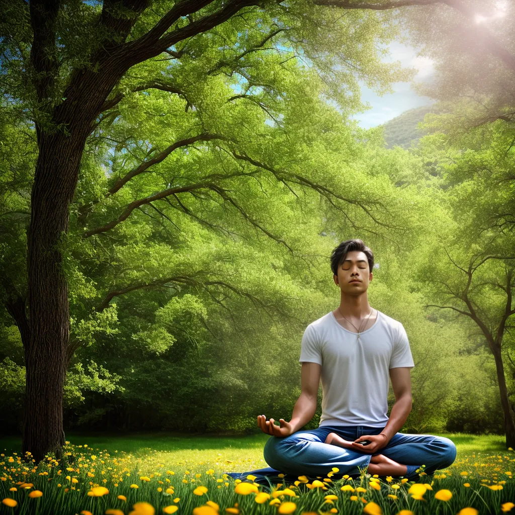 meditacao natureza flores aromatizante