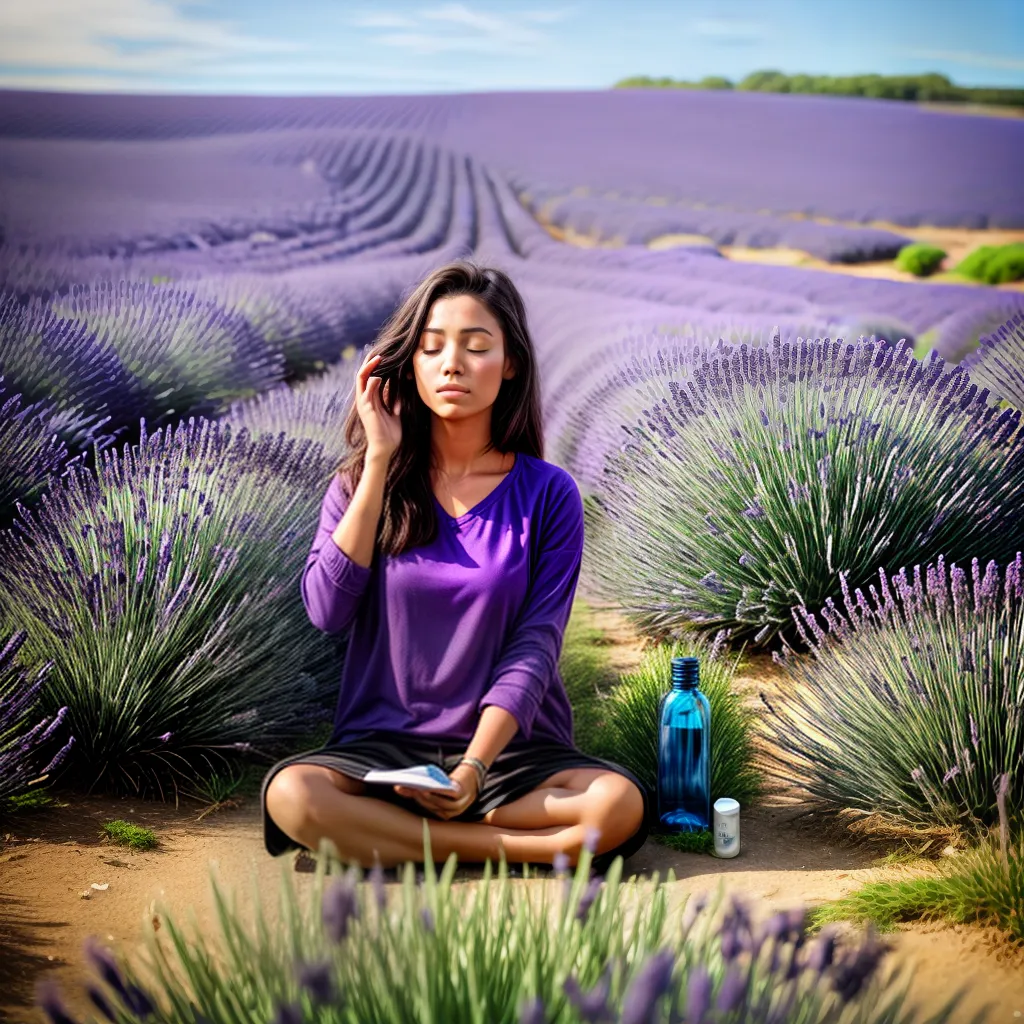 meditacao lavanda oleo essencial