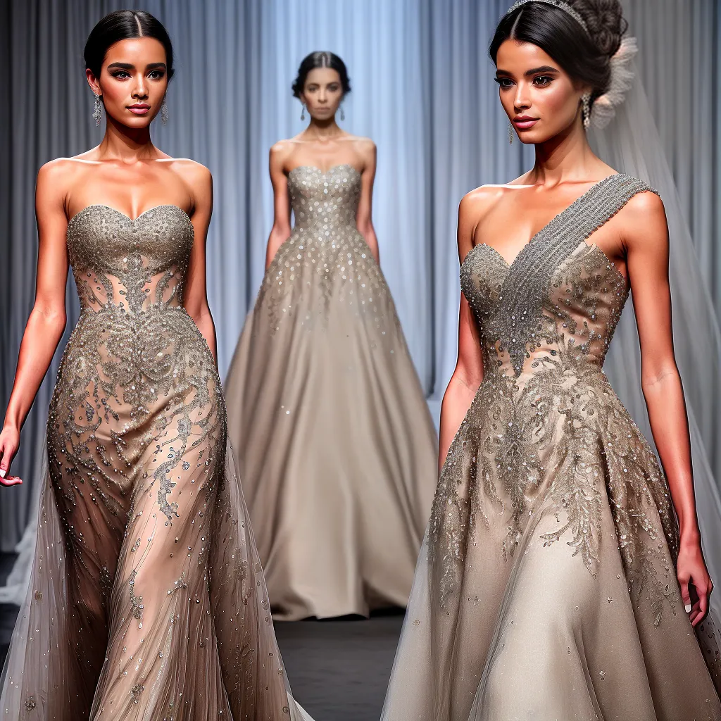 desfile glamour modelo haute couture desfile glamour modelo haute couture