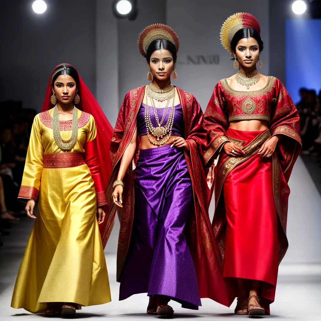 desfile diversidade cultural modelos