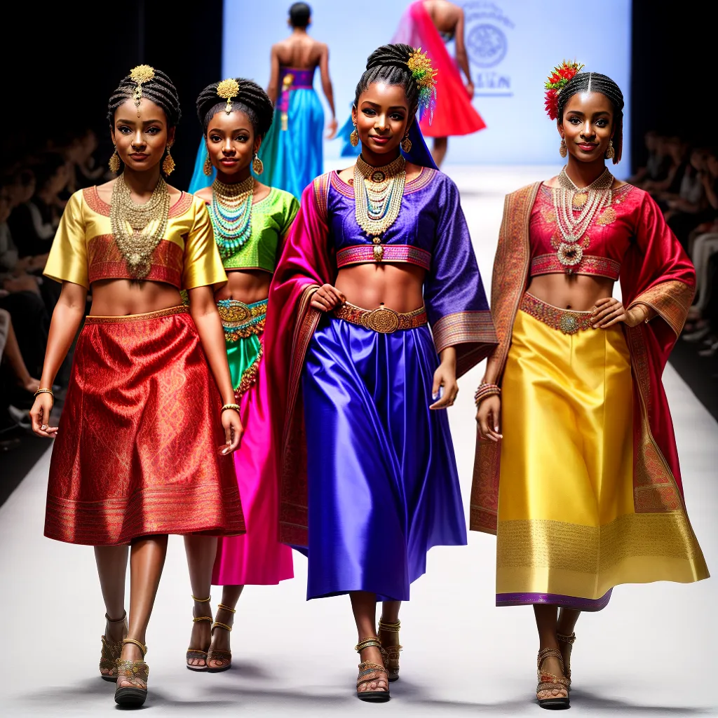 desfile trajes tipicos diversidade